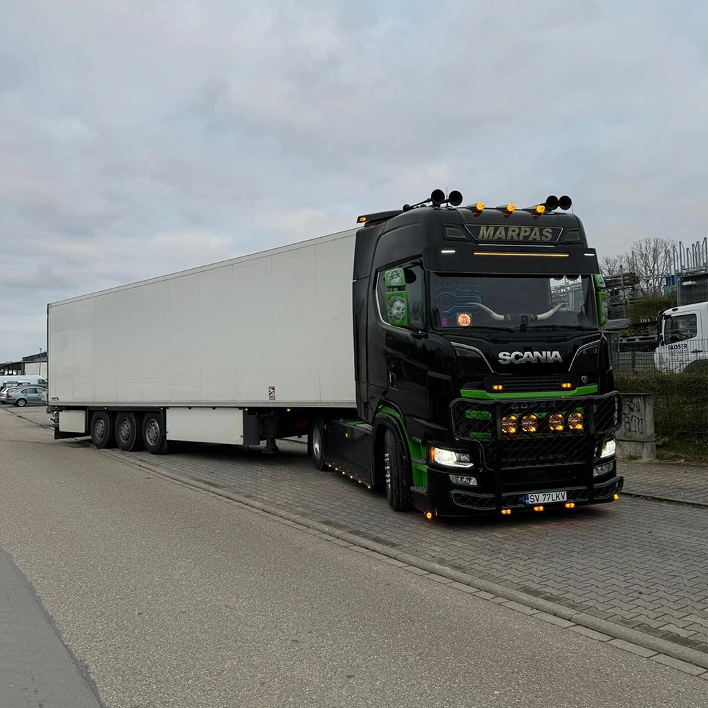 Transport frigorific profesional Marpas - România și Europa
